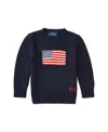 Polo Ralph Lauren Flag Cn Swtr Tops Sweater