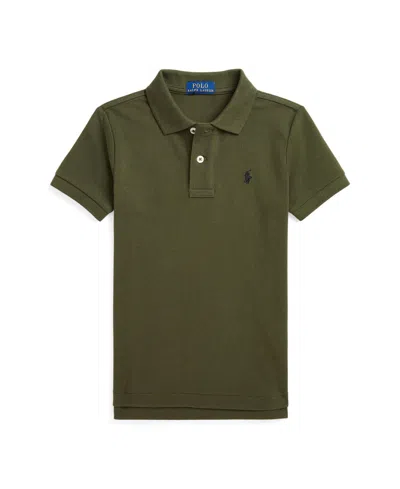 Polo Ralph Lauren Kids' Toddler And Little Boys The Iconic Mesh Polo Shirt In Green