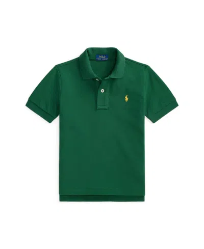 Polo Ralph Lauren Kids' Toddler And Little Boys The Iconic Mesh Polo Shirt In Green