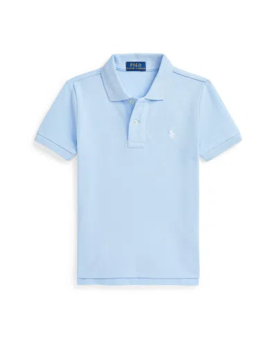 Polo Ralph Lauren Kids' Toddler And Little Boys The Iconic Mesh Polo Shirt In Office Blue
