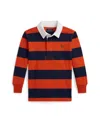 Polo Ralph Lauren Long-sleeve Rugby Shirt In Red