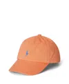 Polo Ralph Lauren Toddler And Little Boys Twill Ball Cap In Orange