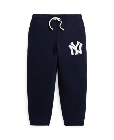POLO RALPH LAUREN TODDLER AND LITTLE BOYS YANKEES SWEATPANTS