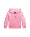 Polo Ralph Lauren Big Pony French Terry Hoodie In Pink