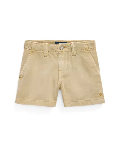 POLO RALPH LAUREN TODDLER AND LITTLE GIRLS COTTON CHINO SHORTS