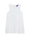 Polo Ralph Lauren Toddler And Little Girls Eyelet-embroidered Cotton Dress In White