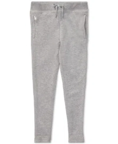 POLO RALPH LAUREN TODDLER AND LITTLE GIRLS FRENCH TERRY LEGGINGS