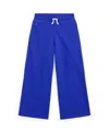 Polo Ralph Lauren Toddler And Little Girls French Terry Wide-leg Sweatpants In Cruise Royal With Stem