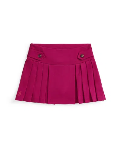 POLO RALPH LAUREN TODDLER & LITTLE GIRLS PLEATED PONTE SKORT