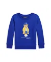 Polo Ralph Lauren Polo Bear Fleece Sweatshirt In Cruise Royal