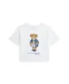 Polo Ralph Lauren Polo Bear Cotton Jersey T-shirt In White