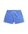 Polo Ralph Lauren Raw-hem Terry Short In Navy