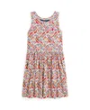 Polo Ralph Lauren Toddler And Little Girls Riviera-print Jersey Dress In Colorful Retro Print