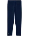 Polo Ralph Lauren Toddler Girls Pony Leggings In Refined Navy