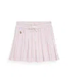 Polo Ralph Lauren Ralph Lauren Striped Pleated Oxford Mesh Skort