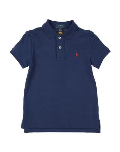Polo Ralph Lauren Babies'  Toddler Boy Polo Shirt Navy Blue Size 5 Cotton