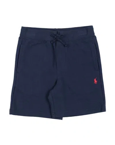 Polo Ralph Lauren Babies'  Toddler Boy Shorts & Bermuda Shorts Navy Blue Size 5 Cotton