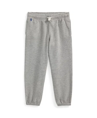 Polo Ralph Lauren Babies' Toddler Girls Fleece Jogger Pants In Gray