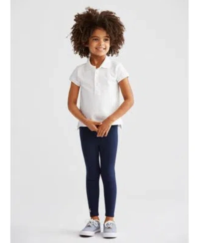 Polo Ralph Lauren Kids' Toddler Girls Polo Shirt Leggings In White