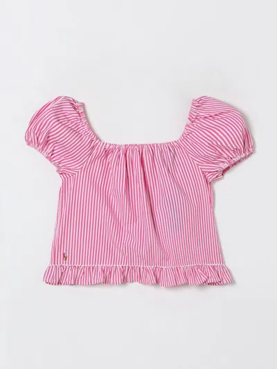 Polo Ralph Lauren Shirt  Kids Colour Pink