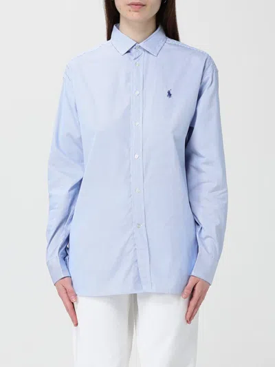 Polo Ralph Lauren Top Woman  In Blue