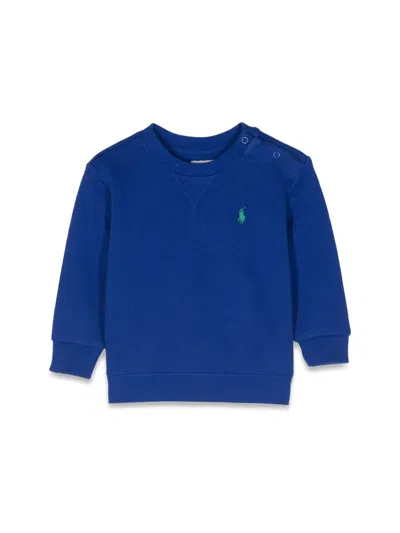 Polo Ralph Lauren Babies' Tops Knit In Azure