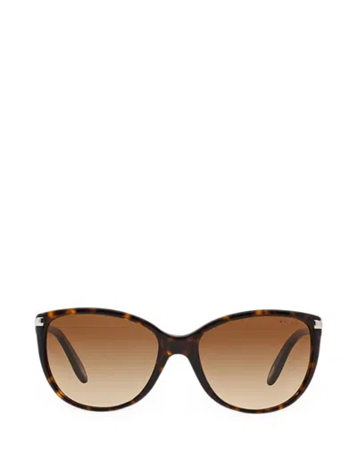 Polo Ralph Lauren Tortoiseshell-effect Cat-eye-frame Sunglasses In Pink