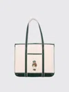 Polo Ralph Lauren Medium Shopping Bear In Neutral