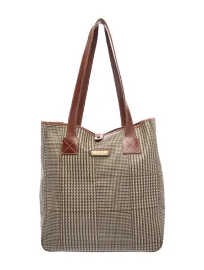Pre-owned Polo Ralph Lauren Tote In Neutral