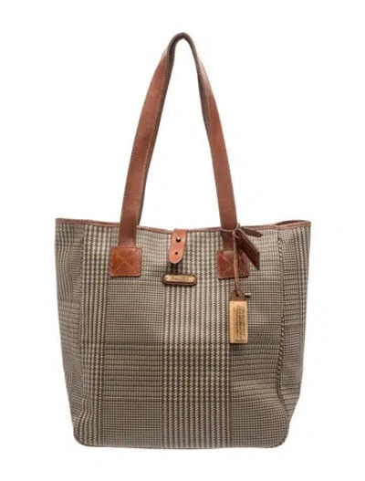 Pre-owned Polo Ralph Lauren Tote In Neutrals