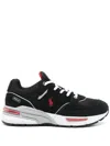 Polo Ralph Lauren Polo Pony Low-top Sneakers In Black