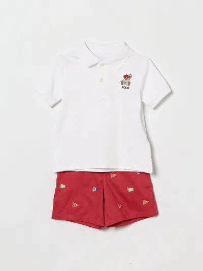 Polo Ralph Lauren Babies' Tracksuit  Kids Color White