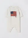 Polo Ralph Lauren Babies' Tracksuit  Kids Color Navy In White