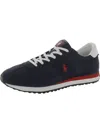 POLO RALPH LAUREN TRAIN 85 MENS TEXTILE MANMADE CASUAL AND FASHION SNEAKERS