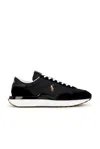 Polo Ralph Lauren Train 89 Sneaker In Black