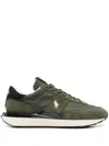 Polo Ralph Lauren Train 89 Sneakers In Green