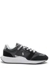 Polo Ralph Lauren Train 89 V2 Mesh Sneakers In Black