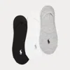Polo Ralph Lauren Trainer Liner Sock 3-pack In Multi