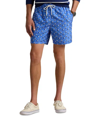 POLO RALPH LAUREN TRAVELER 5.75 CLASSIC SWIM TRUNKS