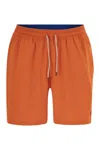 Polo Ralph Lauren Traveler Recycled Polyester Shorts In Orange