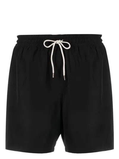 Polo Ralph Lauren Traveler Classic Swim Boxer In Black