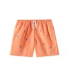 Polo Ralph Lauren Toddler And Little Boys Traveler Polo Pony Swim Trunk In Red