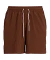 Polo Ralph Lauren Traveler Swim Shorts In Brown