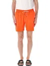 Polo Ralph Lauren Traveler Recycled Polyester Shorts In Sailing Orange