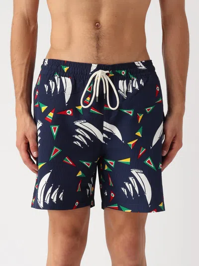 Polo Ralph Lauren Traveler Short Seers Swim Shorts In Navy