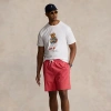 Polo Ralph Lauren Traveler Stretch Classic Swim Trunk In Red