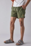 Polo Ralph Lauren Traveler Swim Short In New Olive, Men's At Urban Outfitters