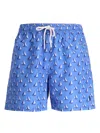 Polo Ralph Lauren 5.75-inch Traveler Classic Swim Trunk In 蓝色