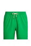 Polo Ralph Lauren 5.75-inch Traveler Classic Swim Trunk Man Swim Trunks Green Size Xxl Recycled Poly