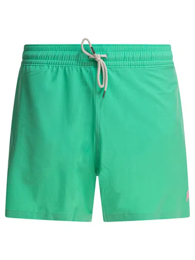 Polo Ralph Lauren Mid Trunk Swimshorts In Green